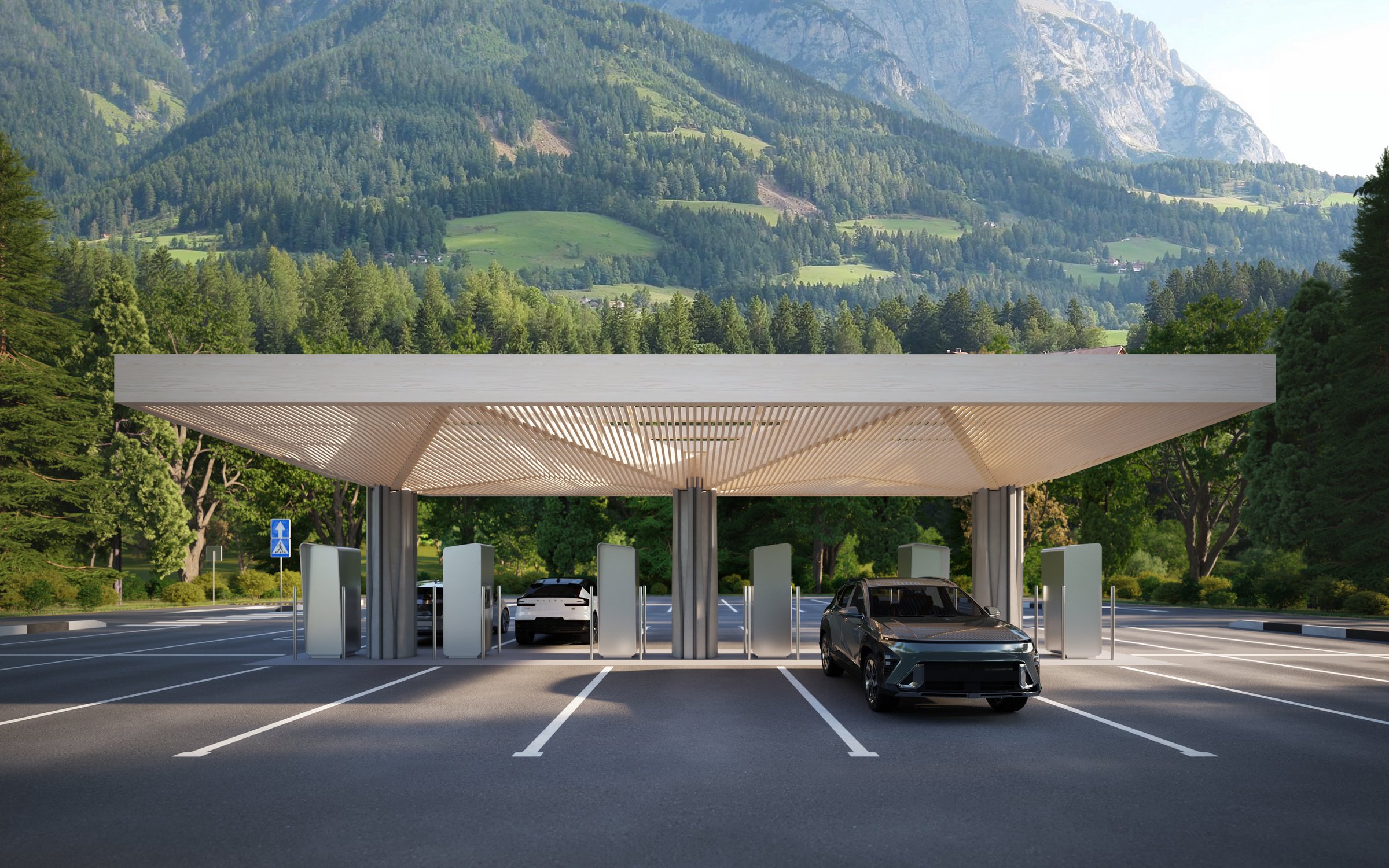 VKW E-Auto Ladestation
